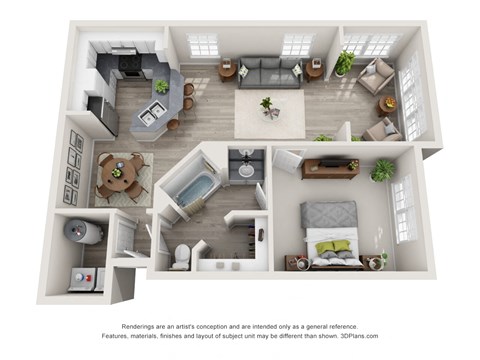 The Baldwin Floor Plan at Infinity off Baldwin Park, Orlando, FL, 32803